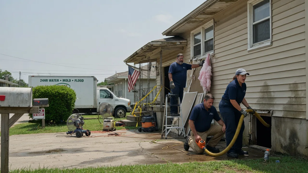 Water Damage Repair in Oakfield, ME near me